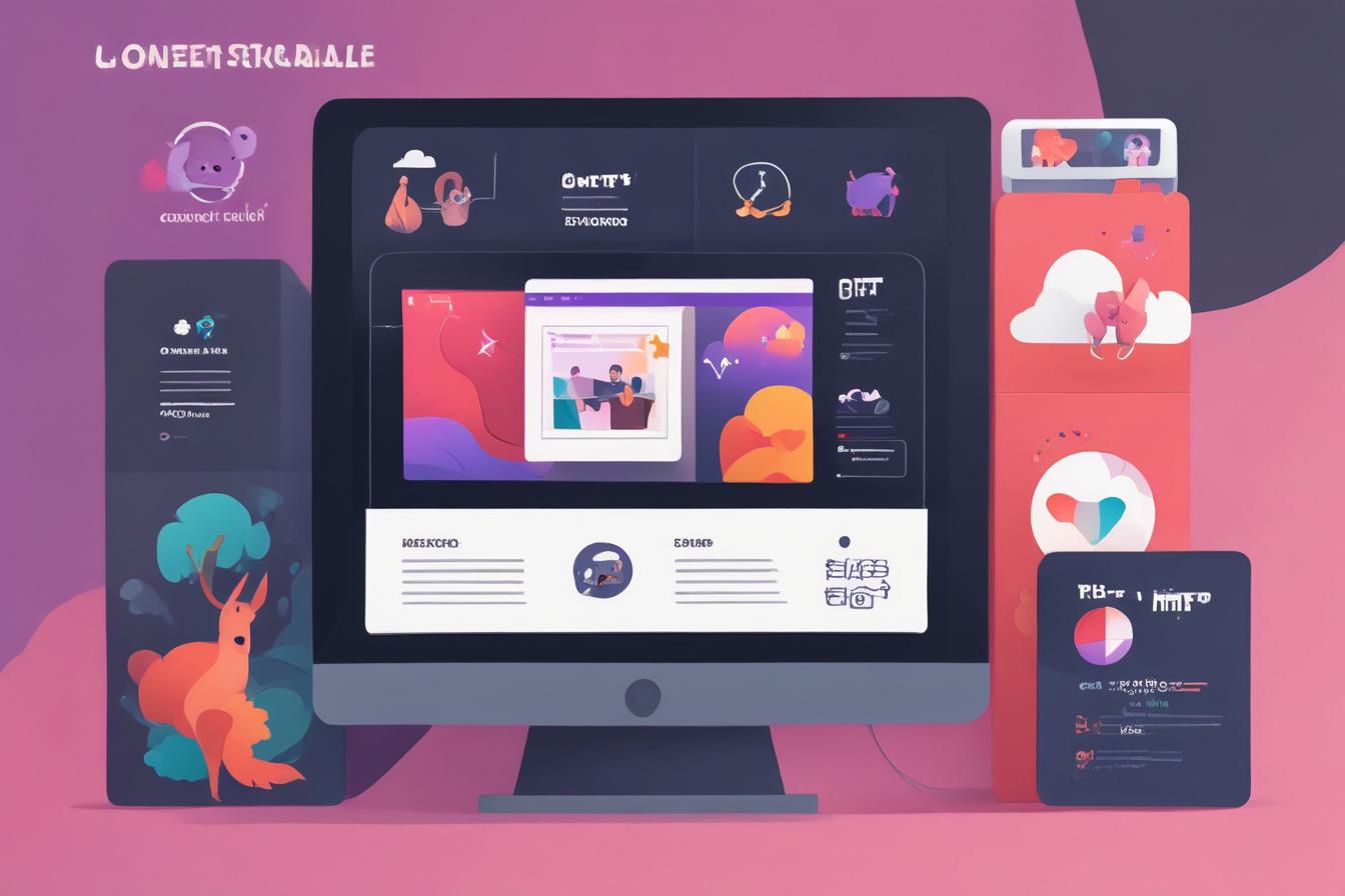 a content creator using ContentScale.fr to generate high-quality, SEO-optimized dark mode content