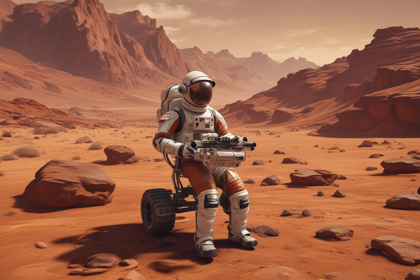 National Geographic's Mars Experience VR/AR example