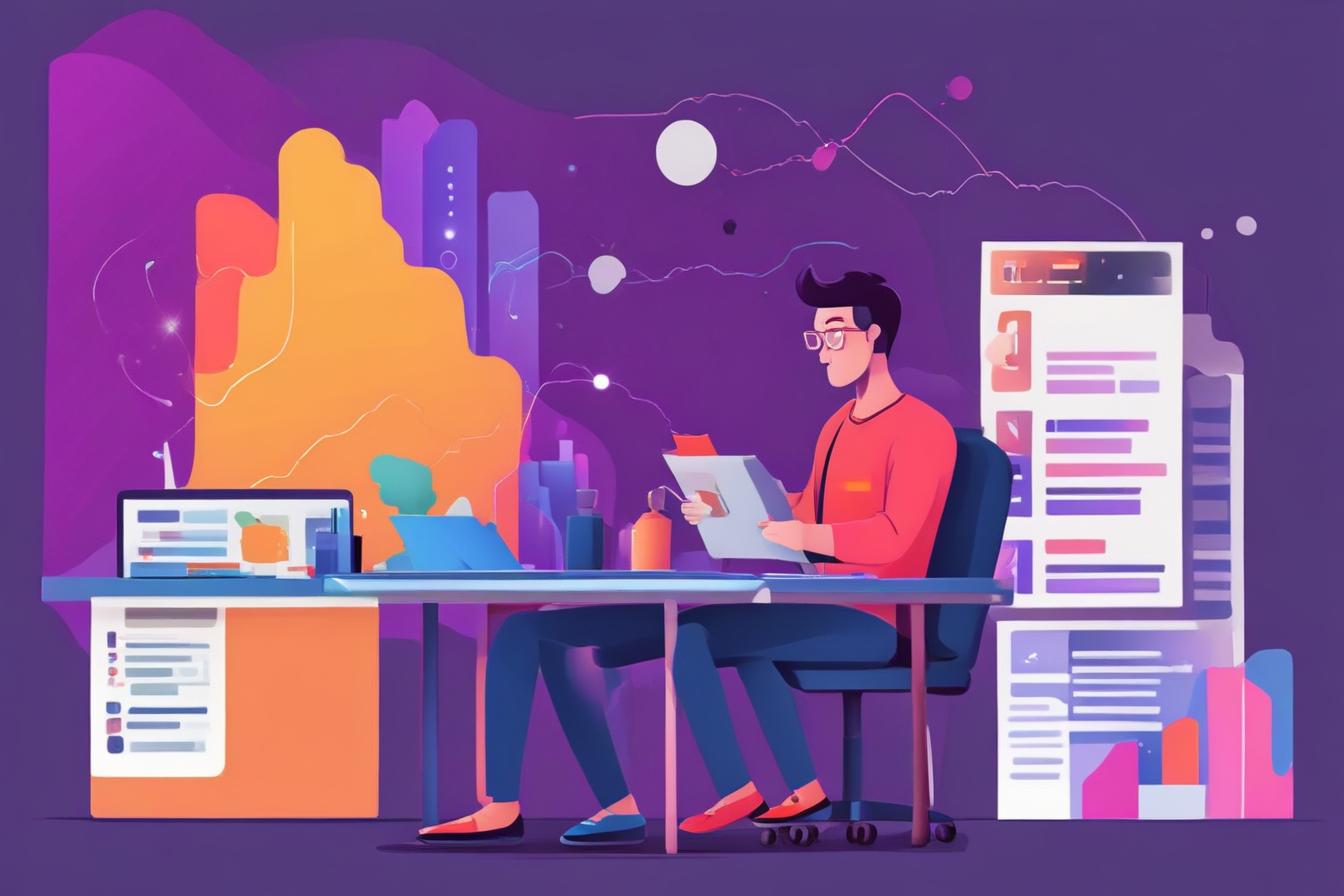 digital marketer analyzing conversion data and optimizing CTAs