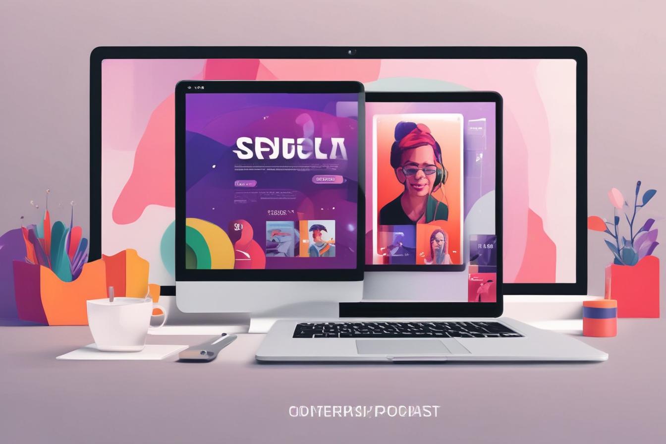 screenshot of an engaging, serialized content format like a podcast or video series