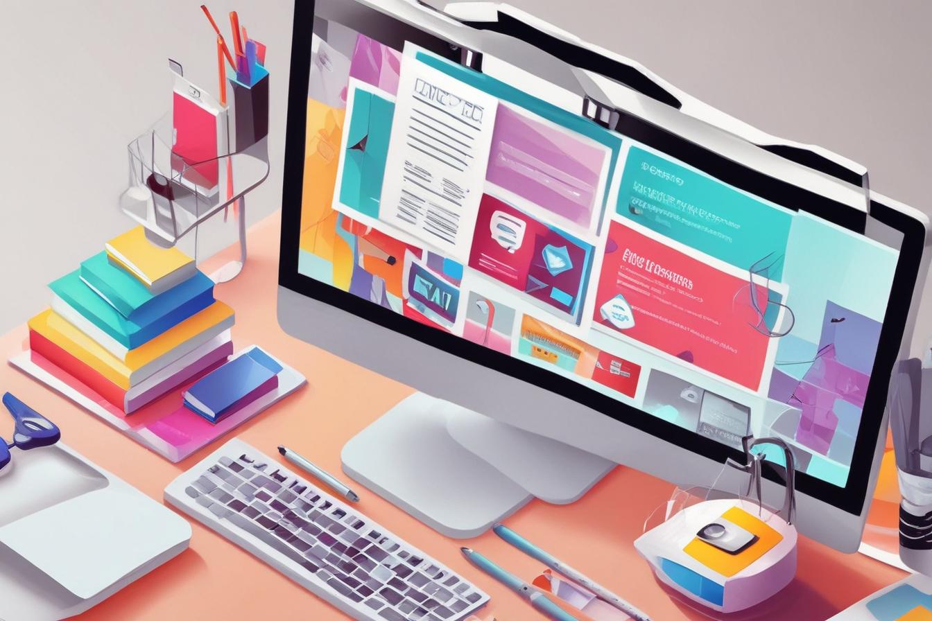 image d'un webmestre modifiant ses mots-clés dans la navigation d'un site e-commerce