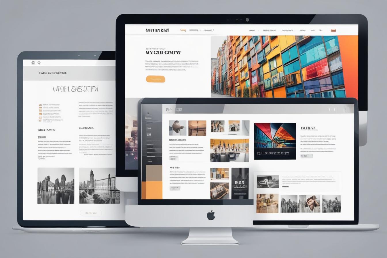 website content with clear structure and hierarchy using headings and lists