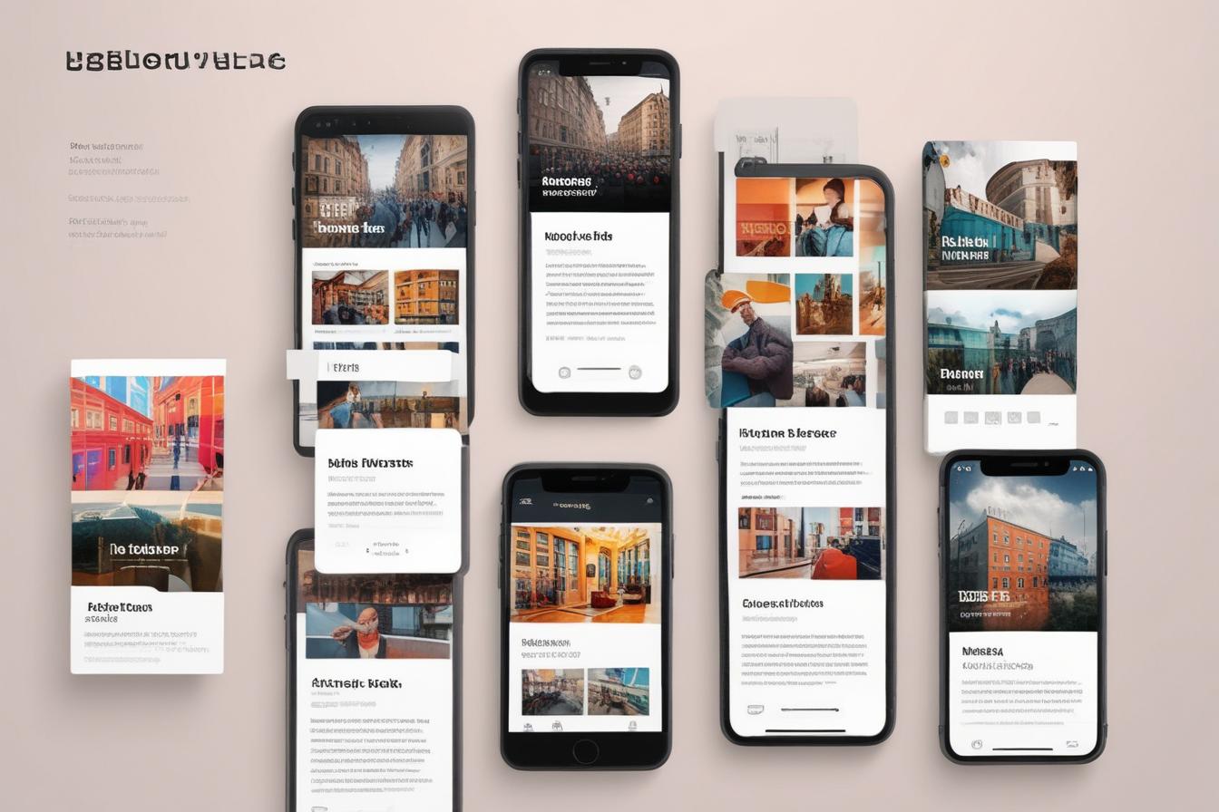 engaging and share-worthy mobile news content layout