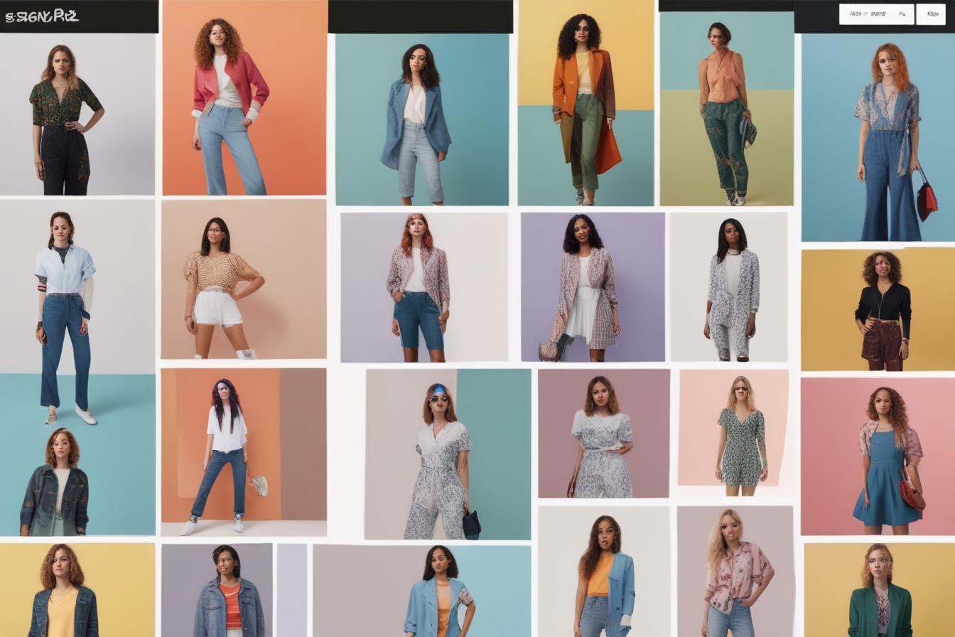 ASOS Style Finder quiz example screenshot