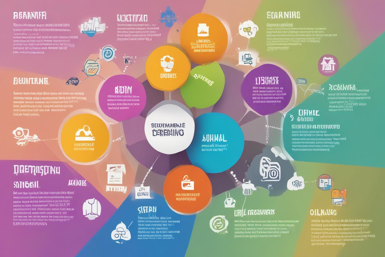 infographic showing the key benefits of sustainable content marketing