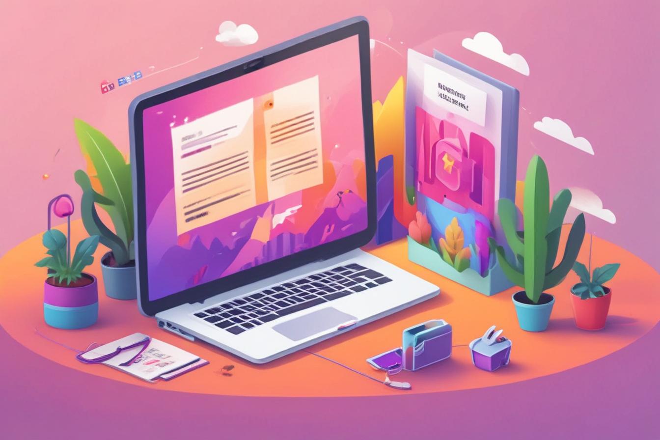 professional website showcasing an engaging SEO pop-up